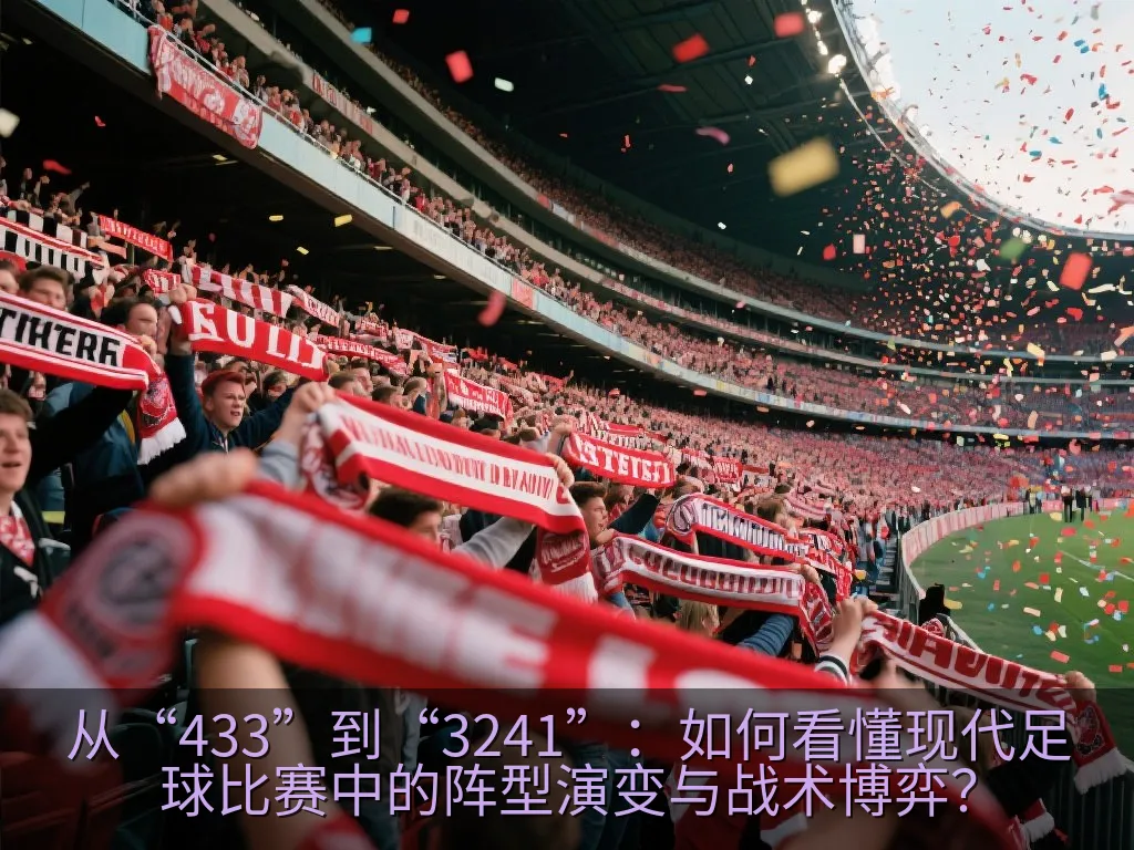 从“433”到“3241”：如何看懂现代足球比赛中的阵型演变与战术博弈？